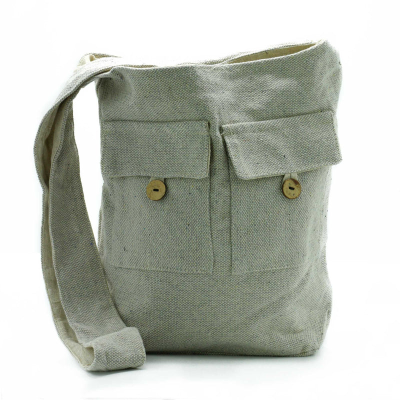 Natural Tones Two Pocket Bags - Stone - Large product image