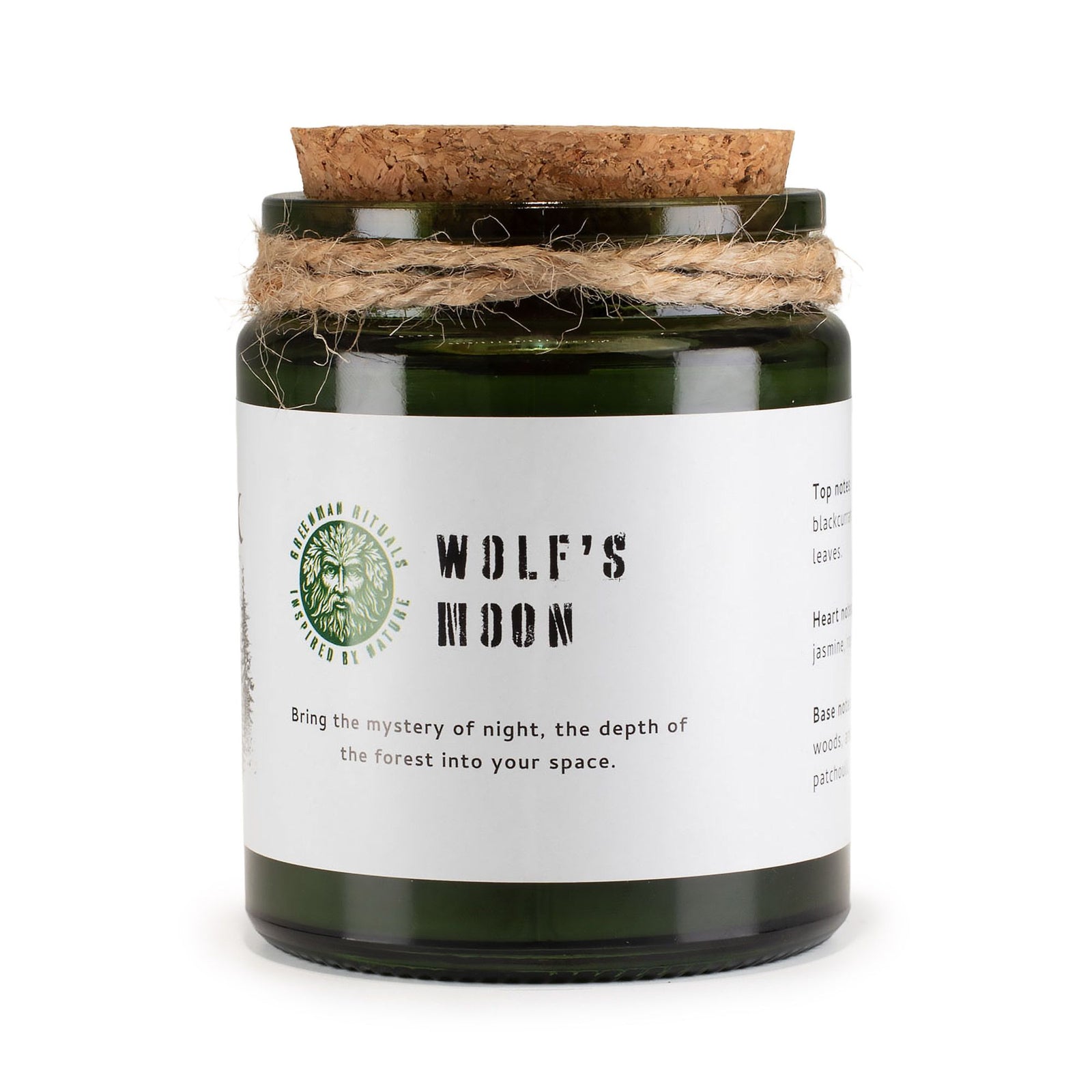 Greenman Woodwick Soy Candle - Wolf's Moon product image