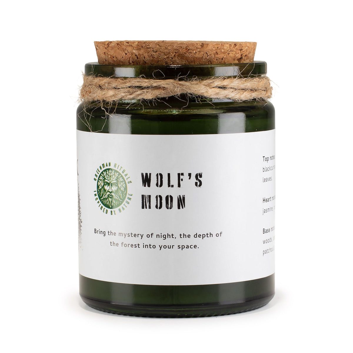 Greenman Woodwick Soy Candle - Wolf's Moon product image