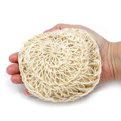 Sisal Sponge and Scrub - Soft Round Exfoliating Cushion product image 3