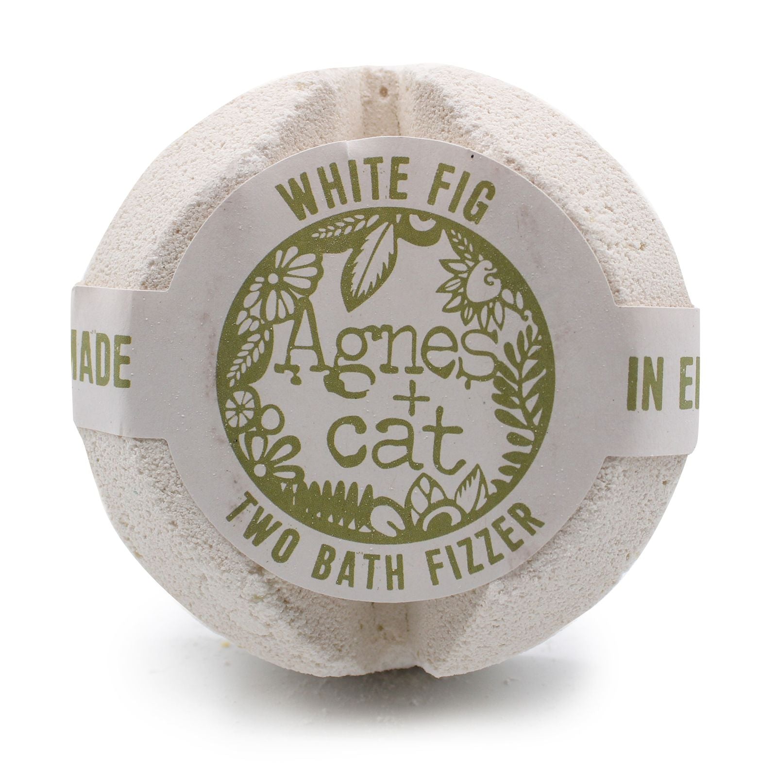 Agnes + Cat Bath Fizzer - White Fig product image