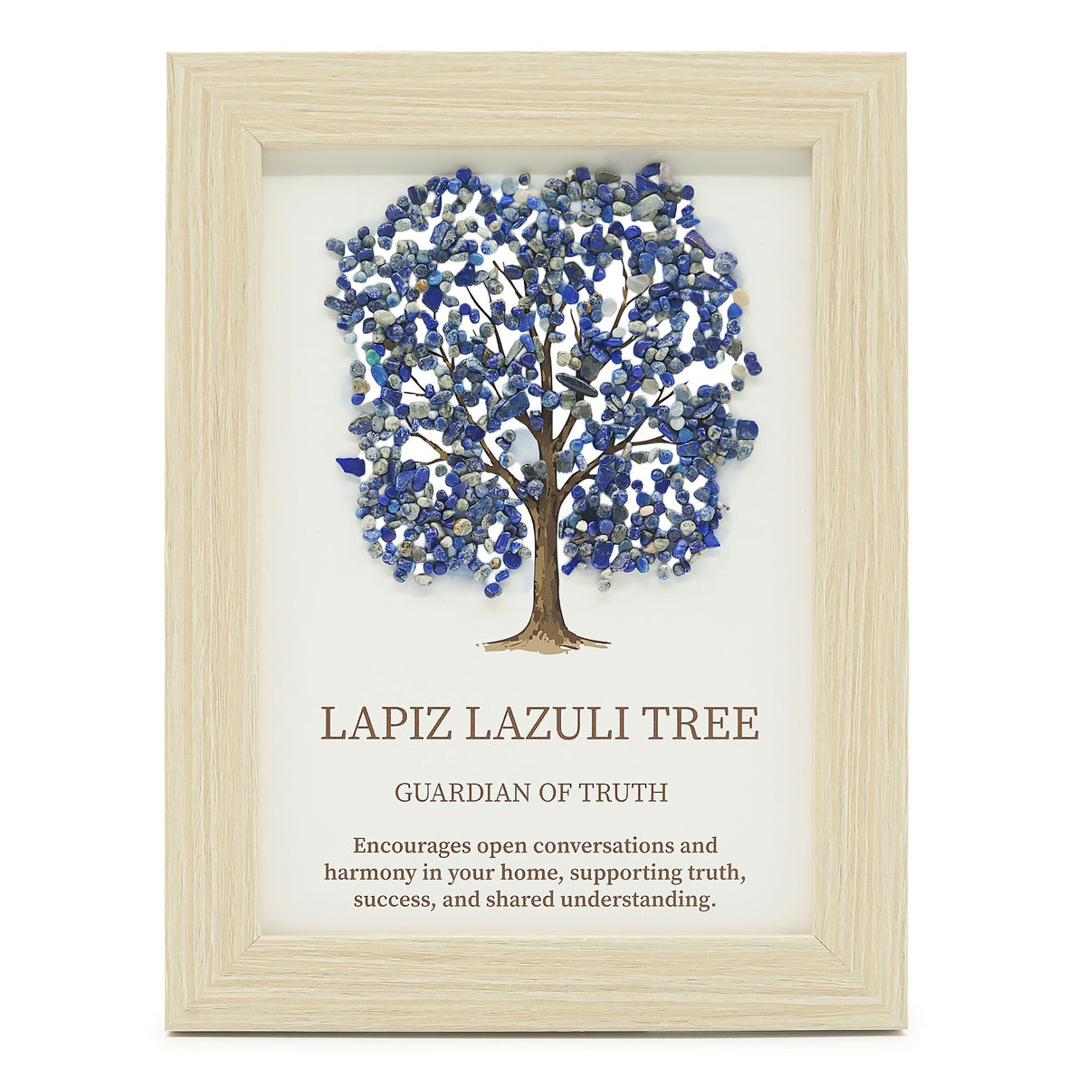 Gemstone Picture - Tree of Life - Lapiz (20x14.7x1cm) product image