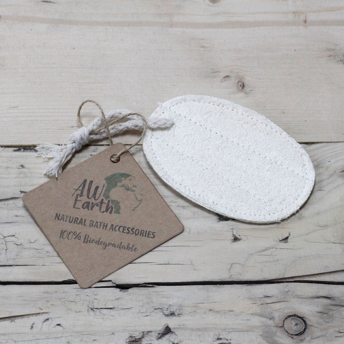 Natural Loofah Body Scrubs - Oval Rub product image 2