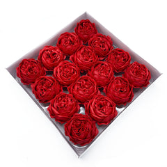 Craft Soap Flower - Ext Large Peony - Red product image 2