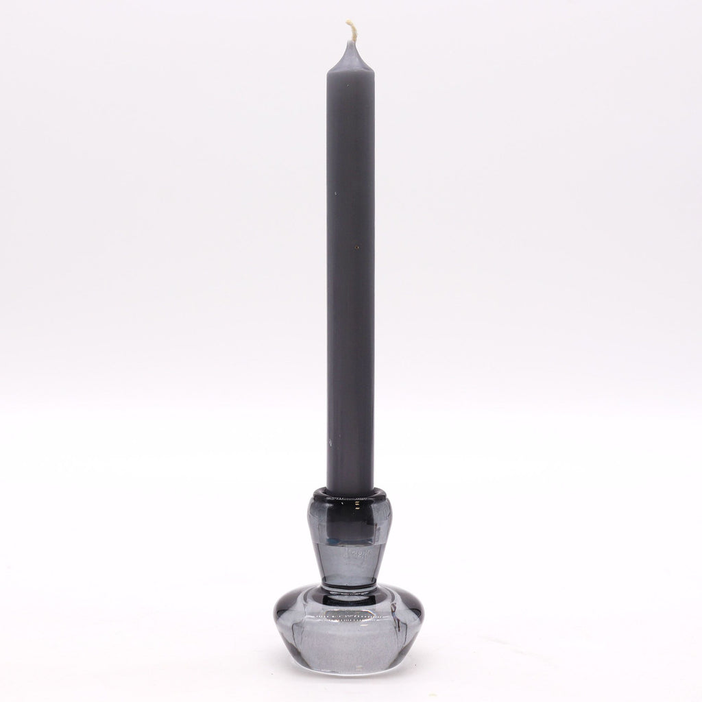 Mushroom Flip Dinner Candle / Tealight Holder - Midnight Grey product image 2