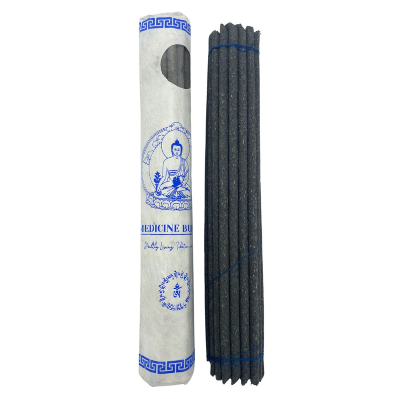 Rolled Pack of 30 Premium Tibetan Incense - Medicine Buddha product image