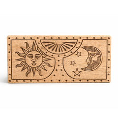 Sun - Moon Carved Crystal and Stone Box product image 2