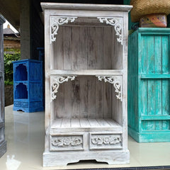 Albasia Bathroom Cabinet - Whitewash product image 3