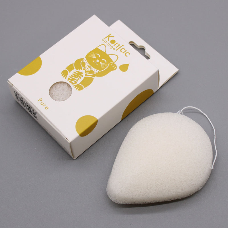 Teardrop Konjac Sponge - Natural - Sensitive skin product image