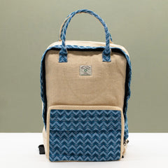 Large Kathmandu Backpack - Dhaka Design (39x28x13cm)