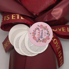 Large Red Roses Bouquet - Love is Eternal - Gift Card product image 6