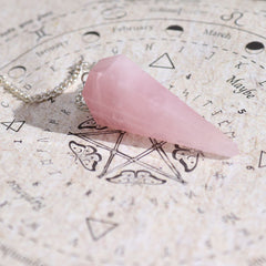 Ancient Witch Spell Incense - Love - Rose Quartz Pendulum product image 9