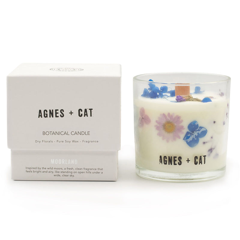 Agnes + Cat Botanical Soy Wax Candle - Moorland product image