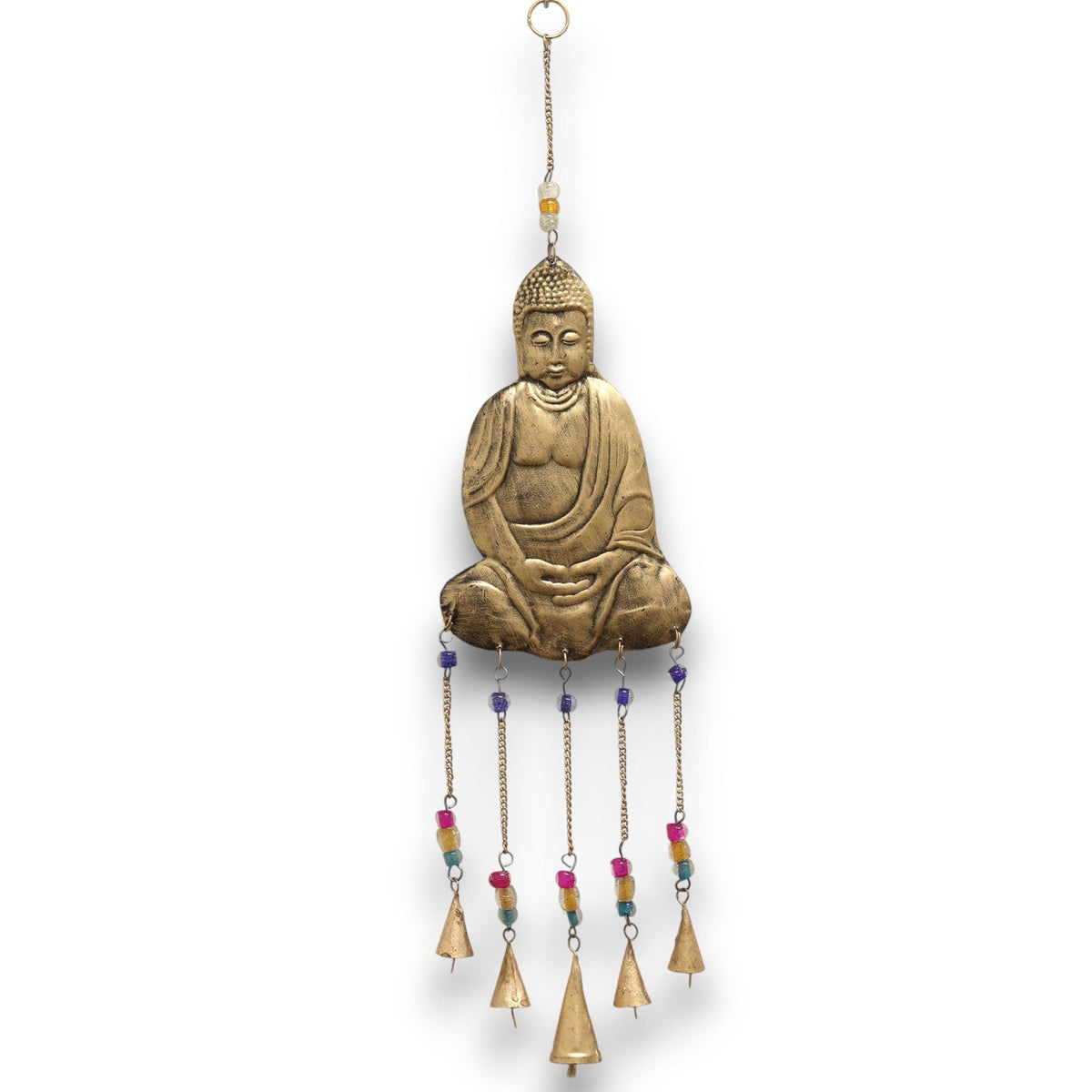 Indian Chimes - Lrg Buddha 5 Bell Chimes product image 2