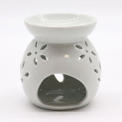 Lrg Classic White Oil Burner - Tree Cut-out product image 3