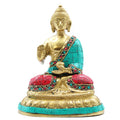 Brass Buddha Figure - Blessing - 15cm product image