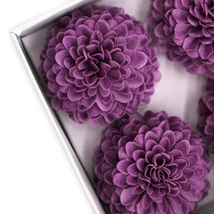 Craft Soap Flower - Small Chrysanthemum - Purple product image 4