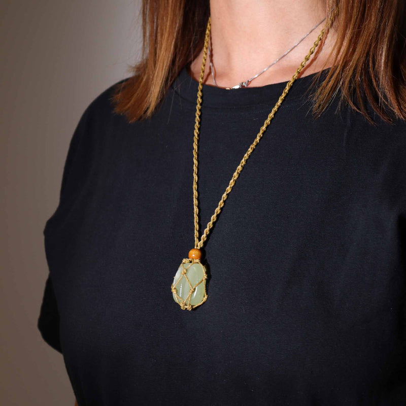 Gemstone Necklace Cord - Sand product image