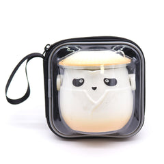 Panda Teapot Set & Three Cups - Orange product image 3