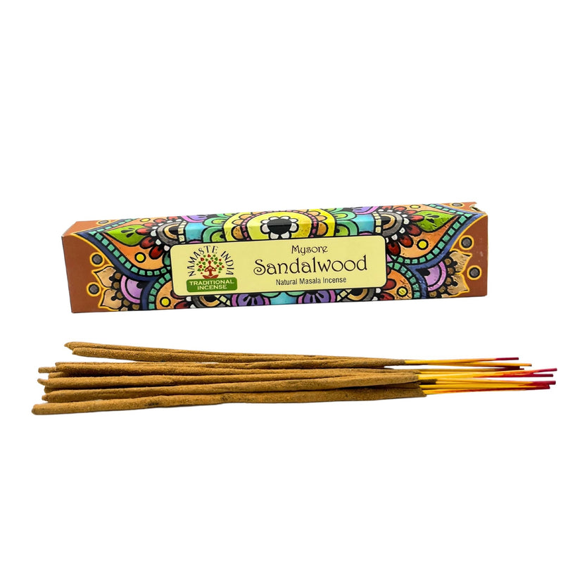 Namaste Mandala Masala Incense - Sandalwood product image