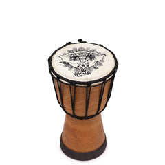 Elephant Wide Top Djembe Drum - 20cm product image 2