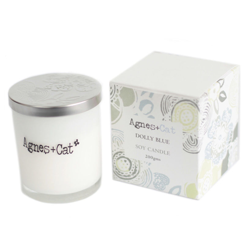 Agnes + Cat Votive Candle - Dolly Blue product image