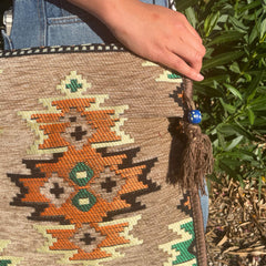 Biege Kilim Messenger Festival Bag product image 4