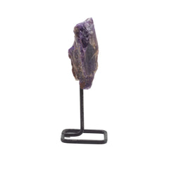 Mineral Specimen on Metal Stand - Amethyst product image 7