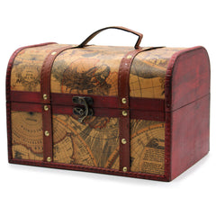 Old Map Chest - Set of 3 product image 3