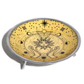 Triple Leg Enamelled Offering Plate - Hands & Sun product image