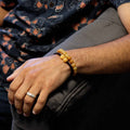 Gemstone Double Power Bracelets- Yellow Aventurine product image
