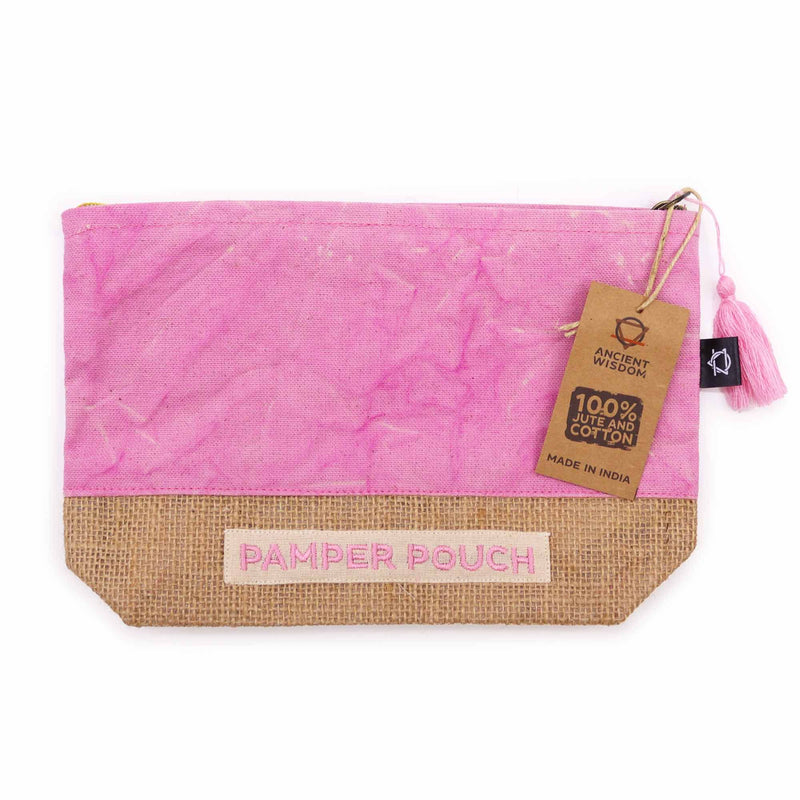 Pamper Pouch - Pink & Purple - Stonewash product image