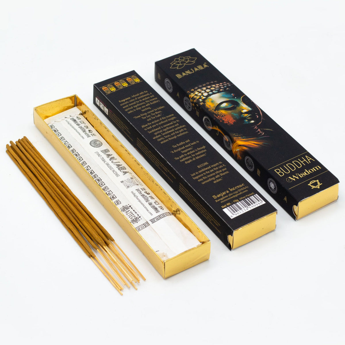 Banjara Buddha Incense – Boxed Gift Set (6 Assorted) product image 2