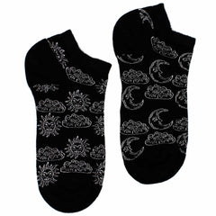 S/M Hop Hare Bamboo Socks Low (3.5-6.5) - Day and Night product image