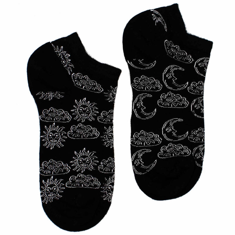 M/L Hop Hare Bamboo Socks Low (7.5-11.5) - Day and Night product image