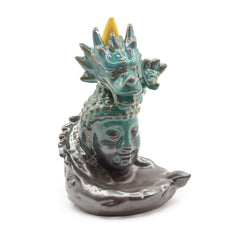 Backflow Incense Burner - Dragon Over Buddha product image