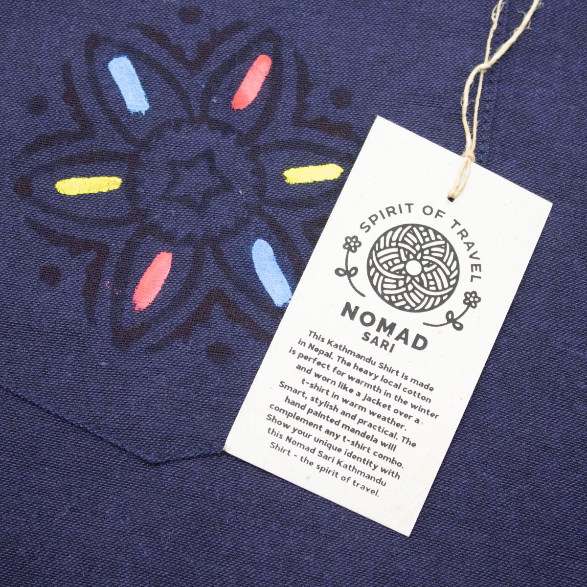 Nomad Sari Kathmandu Shirt - Indigo - XXL product image 7