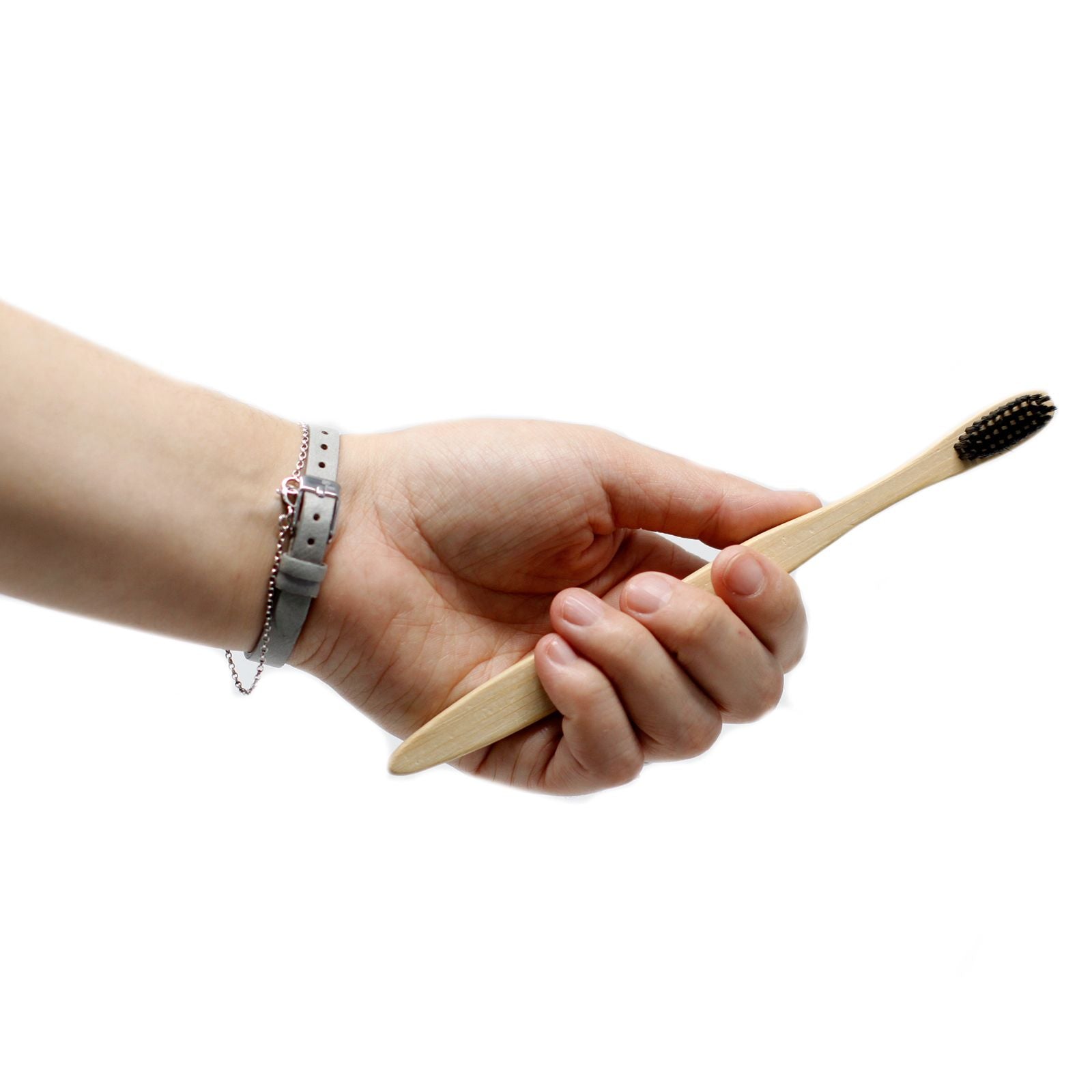Bamboo Toothbrush - Charcoal Medium Soft product image