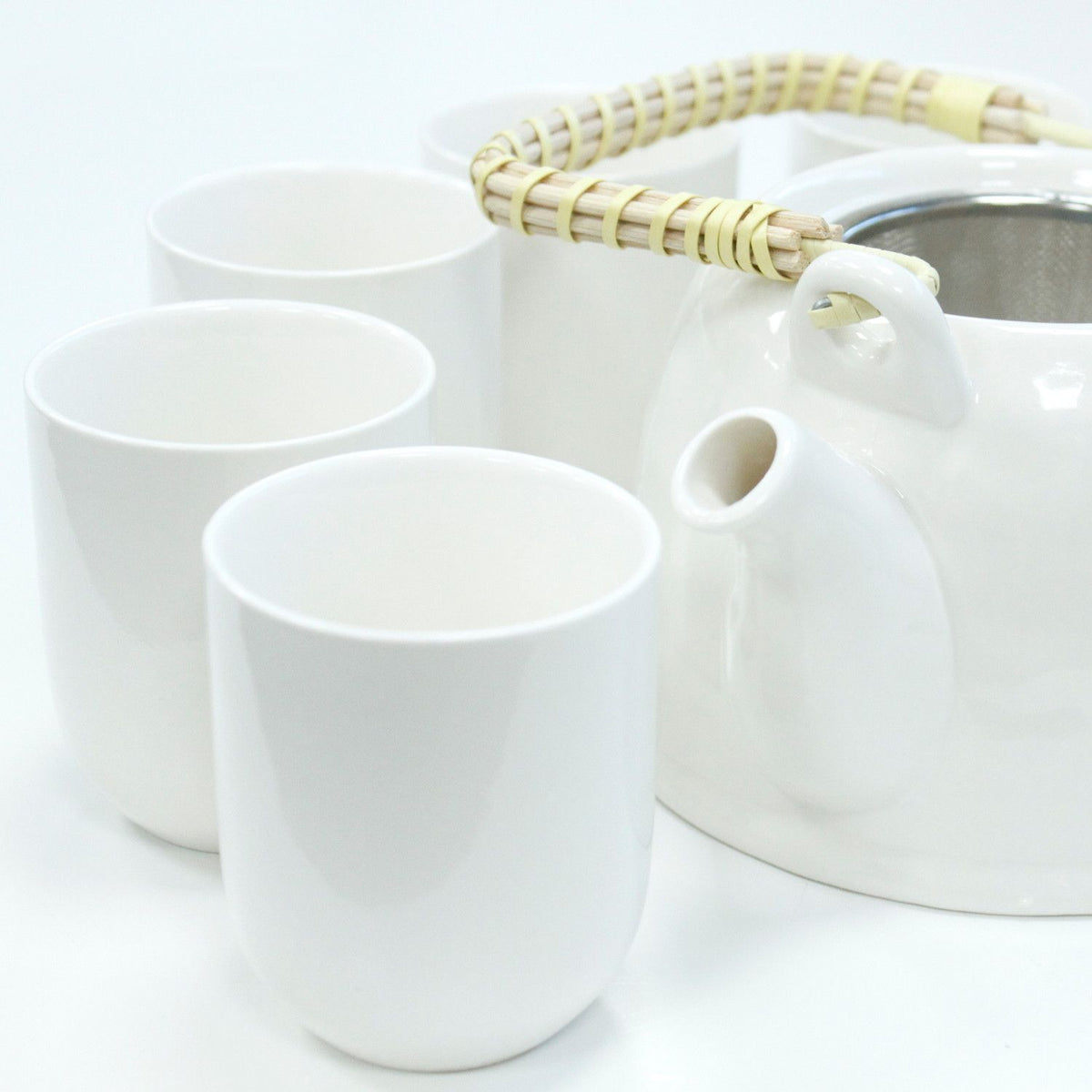Herbal Teapot Set - Classic White product image 5
