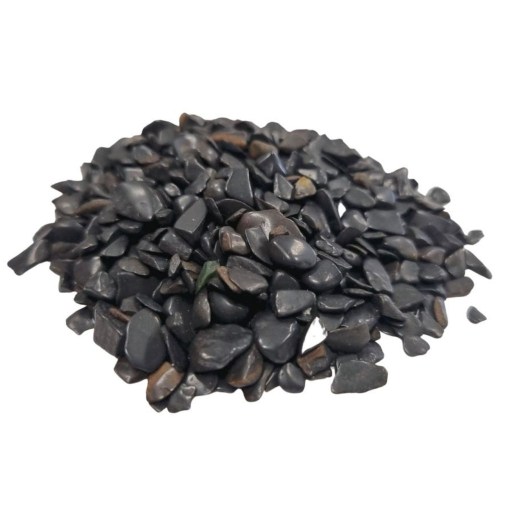 Black Tourmaline Gemstone Chips Bulk - 1KG product image 4