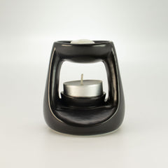 Ceramic Zen Oil Burner - Small Classic - Matt Black product image 4
