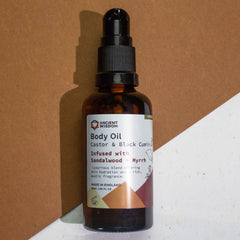 Organic Body Oil 50ml - Sandalwood & Myrrh product image 5