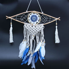 Protection Dream Catcher - Sm Macrame Evil Eye product image 2
