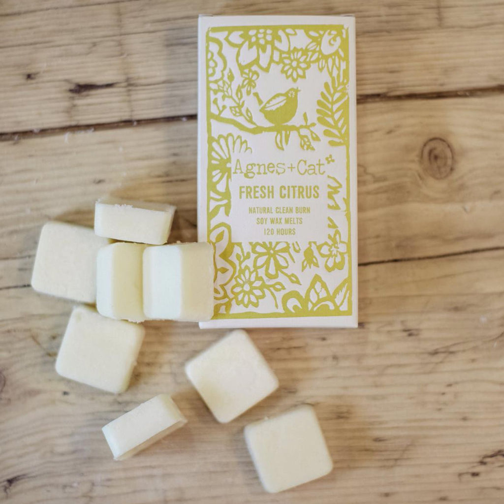 Agnes + Cat Box of 8 Wax Melts - Fresh Citrus product image 2