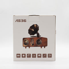Retro Mini Double Gramophone Speaker - Bluetooth - 5.4 watt x 2 product image 3