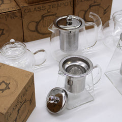 Glass Infuser Teapot - Round Pearl - 800ml product image 10