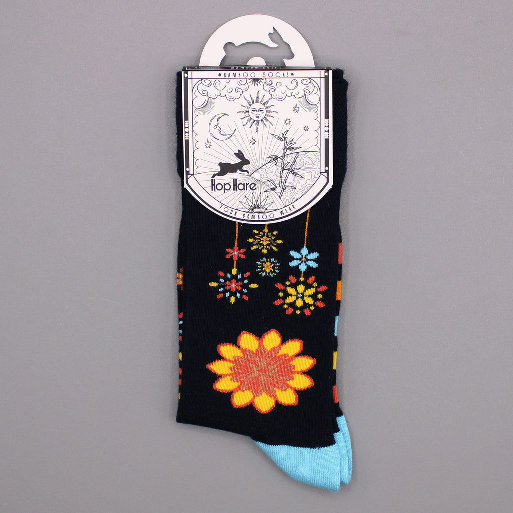 Hop Hare Bamboo Socks S/M - Mandala Flowers product image 4