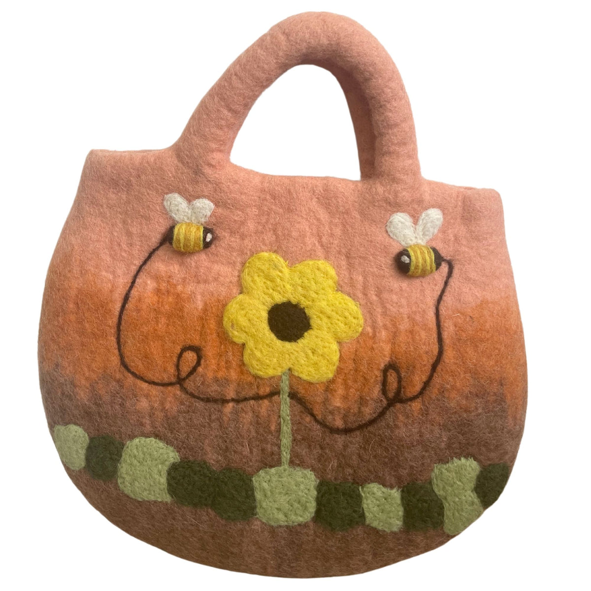 Sun Flower & Bees Felted Bag product image 4