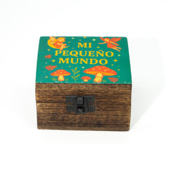 Small Enamelled Box - Mi Pequeno Mundo product image 3