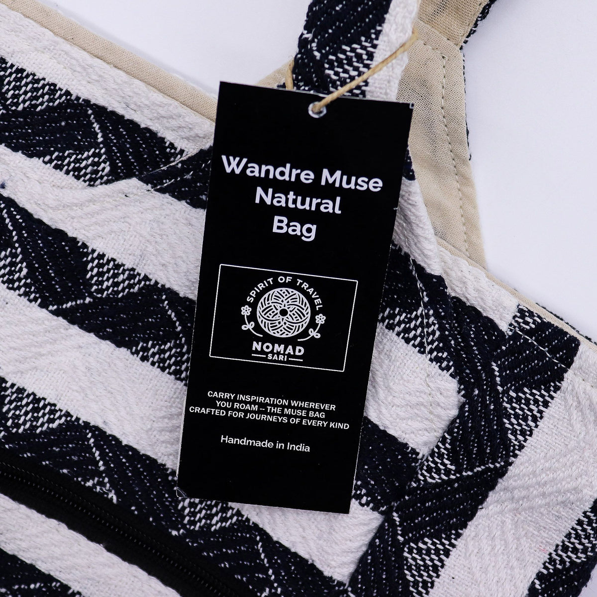 Nomad Sari Jacquard Natural Wander Muse Bags - Atlas Nomad product image 3